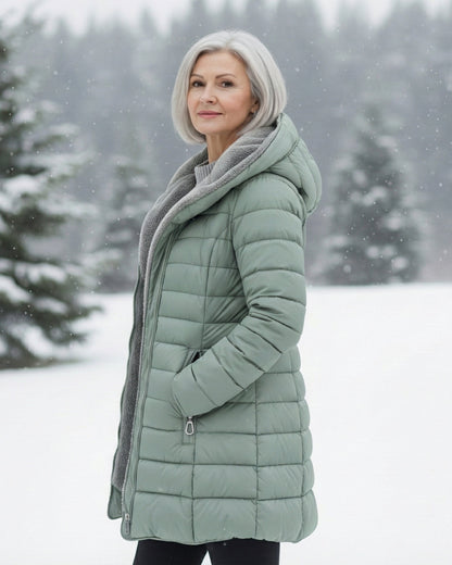 Grace - Varm Fleece Pufferjacka