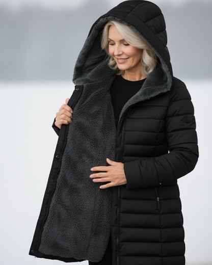 Grace - Varm Fleece Pufferjacka