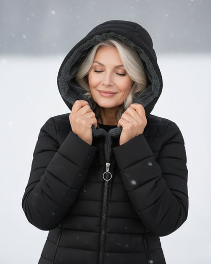 Grace - Varm Fleece Pufferjacka