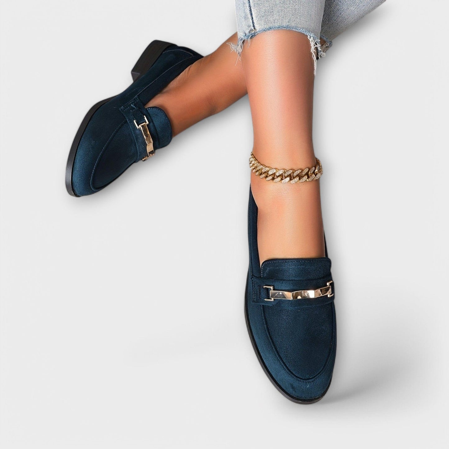 Noémie | Flanellloafers