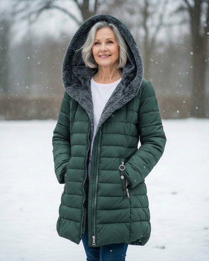 Grace - Varm Fleece Pufferjacka