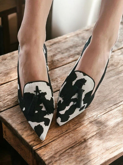 Beatrice - Eleganta spetsiga loafers