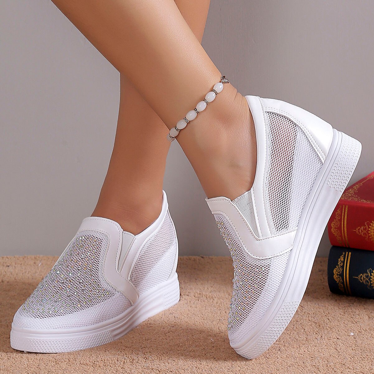 SABRINA™ - Moderna glittriga sneakers
