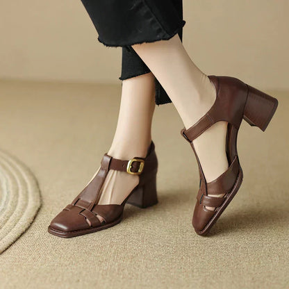 Belliora | Square Toe sommarsandaler