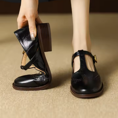 Ysolenne | Eleganta T-Bar Mary Janes