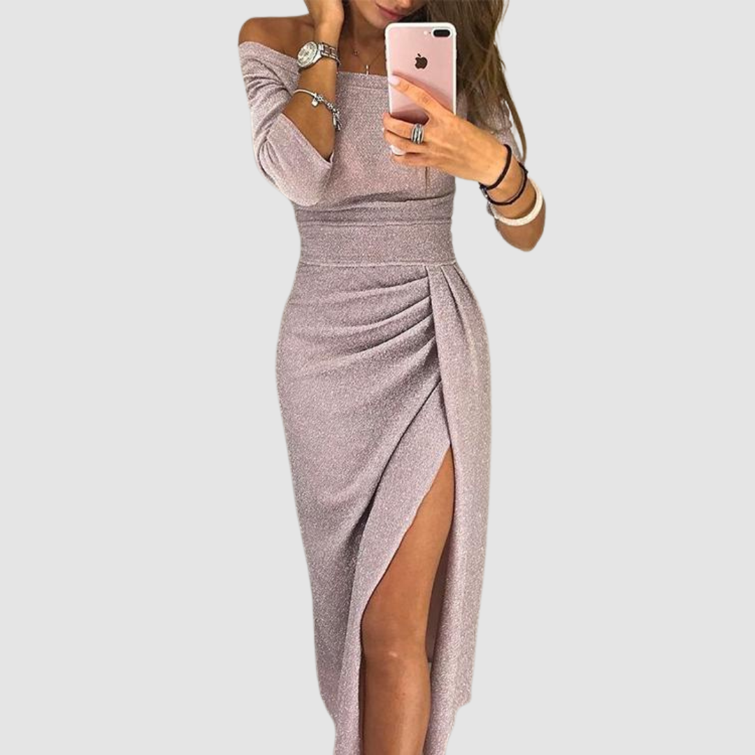Eirian | Off-Shoulder Galaklänning