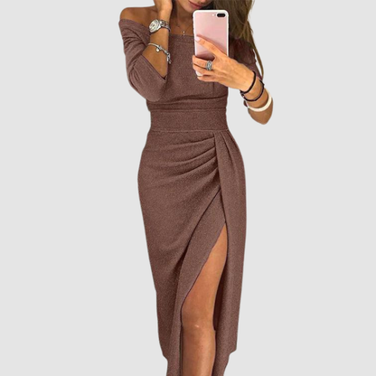 Eirian | Off-Shoulder Galaklänning