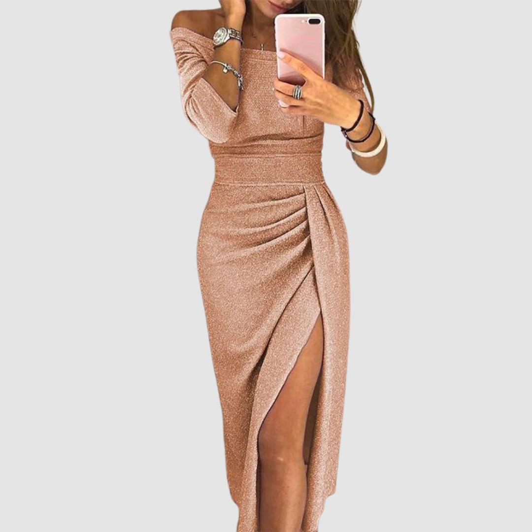 Eirian | Off-Shoulder Galaklänning