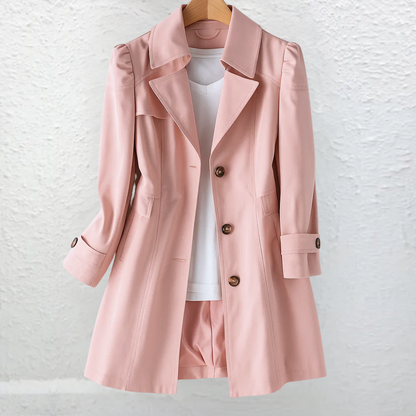 Aimee - Klassisk vintage trenchcoat