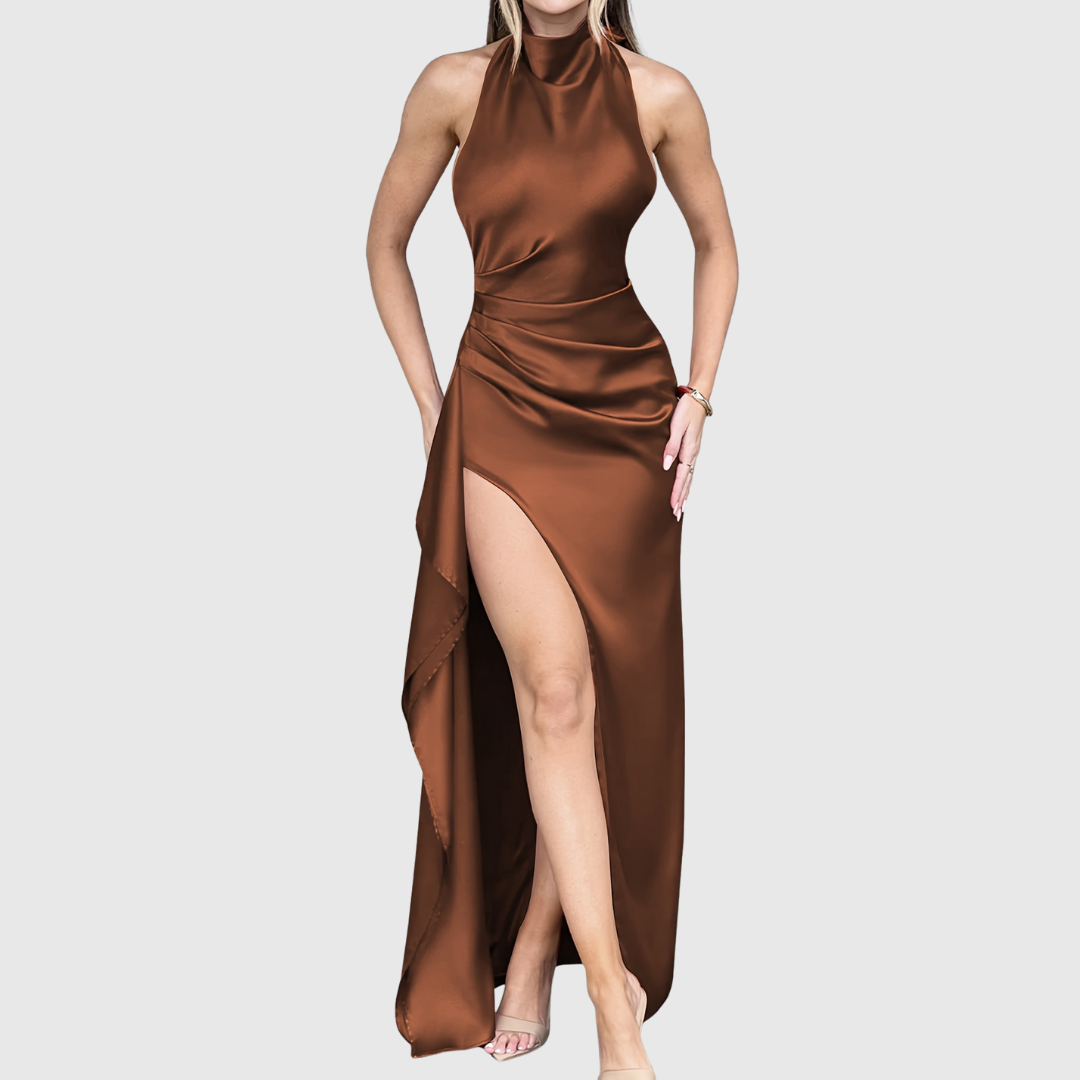 Tahlia | Elegant Satin Aftonklänning