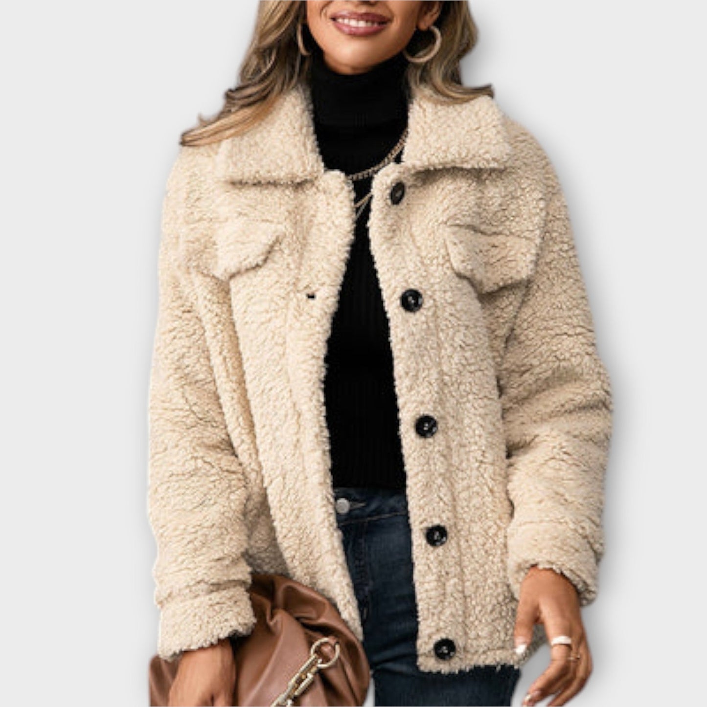 Lucy – Mysig teddyjacka