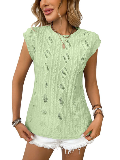 DELICE™ – Lätt, elegant stickad t-shirt