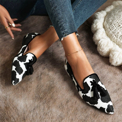 Beatrice - Eleganta spetsiga loafers