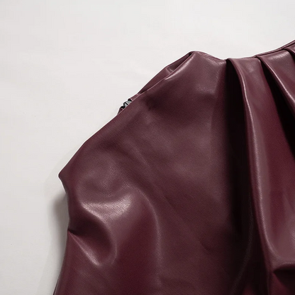 SERAN™ | Elegant topp i konstläder