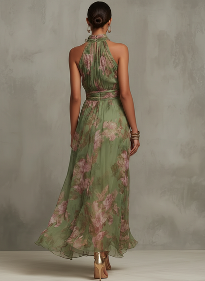 Bella - Elegant blommig sommarklänning