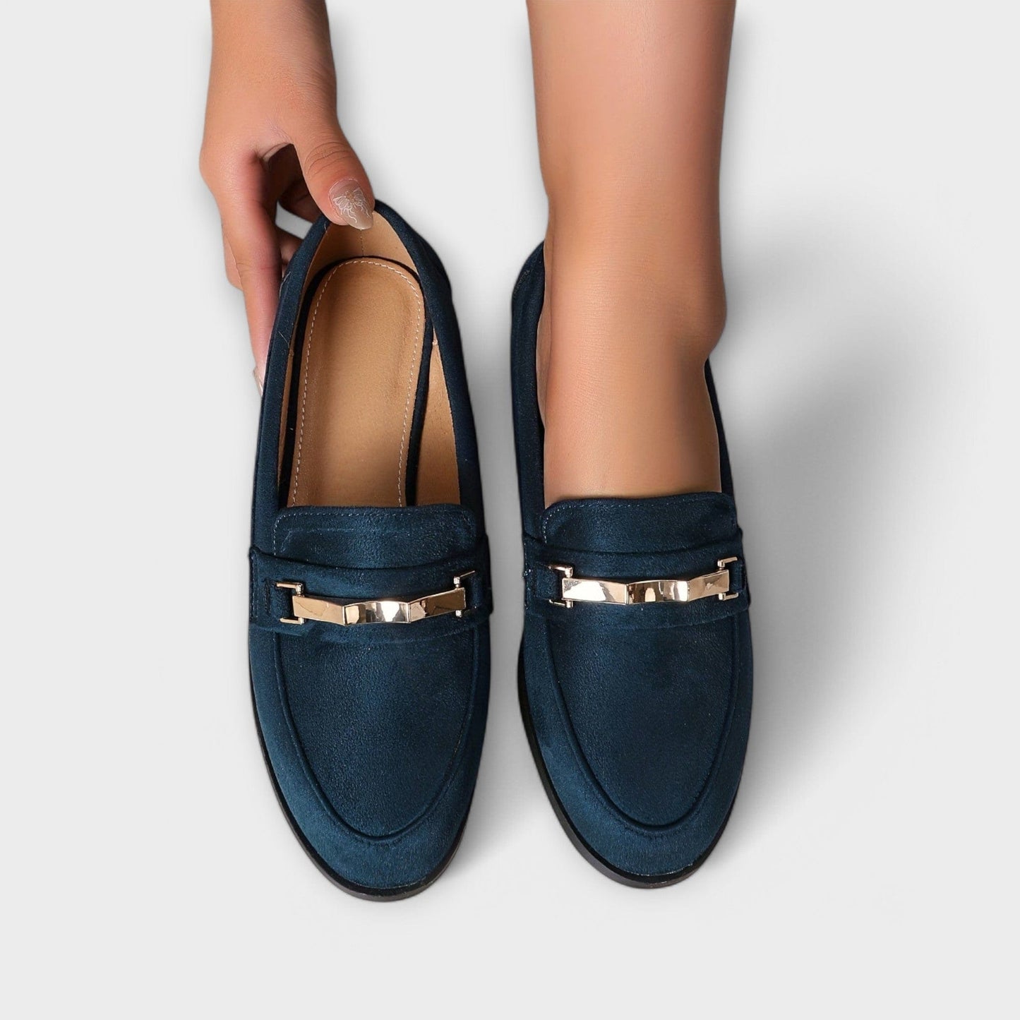 Noémie | Flanellloafers