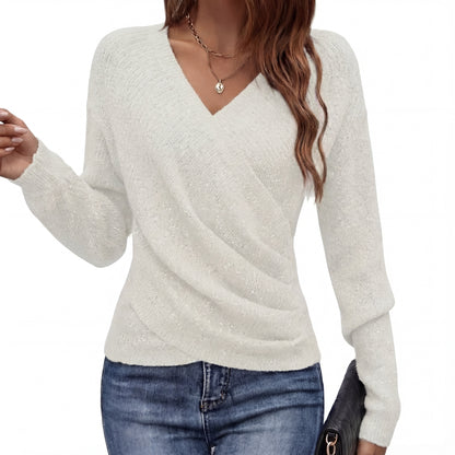 MILLICENT™ – Mysig elegant långärmad tröja