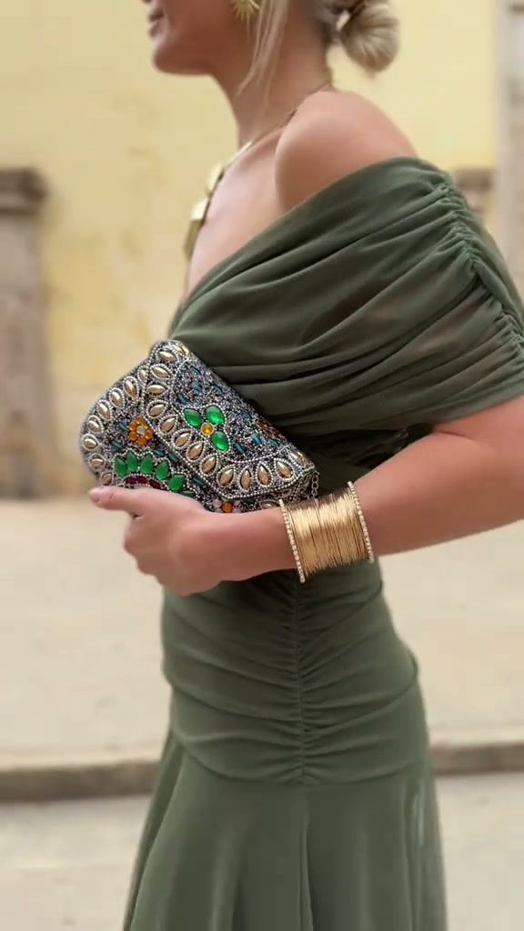 Jade - Elegant Grön Klänning